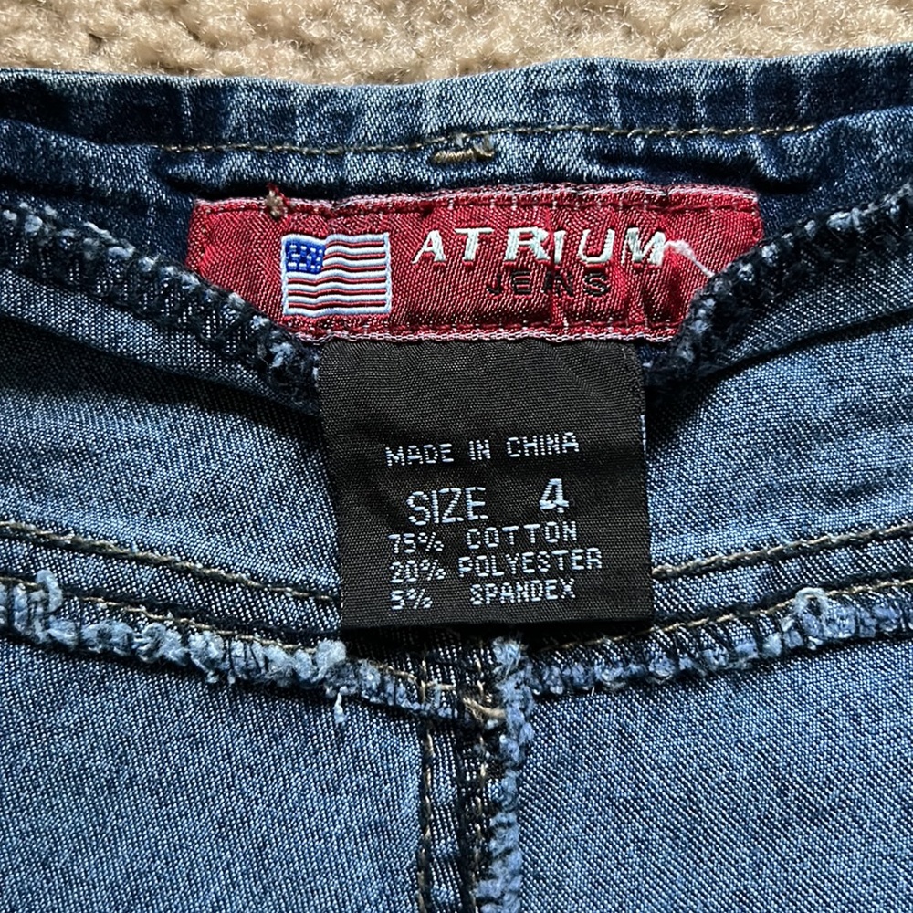 Atrium Low Rise Flare Jeans - Picture 4 of 5